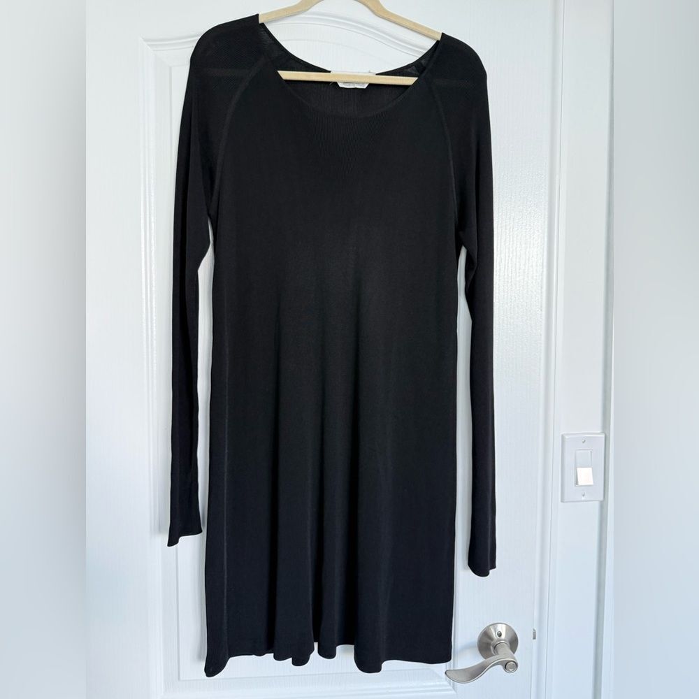 MaxMara Classic Black Long Sleeve Dress
